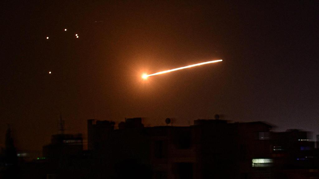 Syrian air defenses intercept alleged Israeli missiles  ()