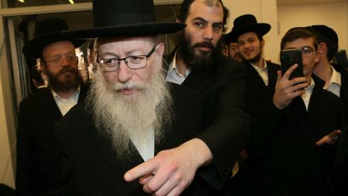 Yaakov Litzman  (Photo: Avi Moalem)