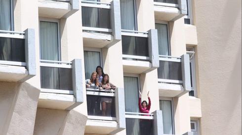 Coronavirus patients quarantined at Tel Aviv's Dan Panorama Hotel  ()