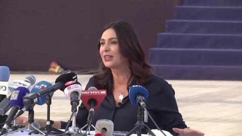 מירי רגב בתדרוך לקראת טקס הדלקת המשואות בהר הרצל