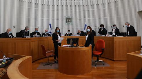 The hearing at the High Court  (Photo: Yossi Zamir
)