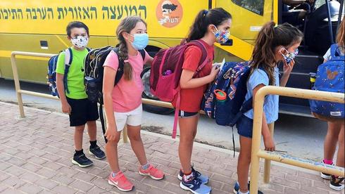 Students return to school as Israel tries to return to normal after the coronavirus epidemic  (Photo: Mirit Helman)