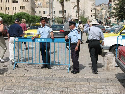 Policía palestina en Belén 