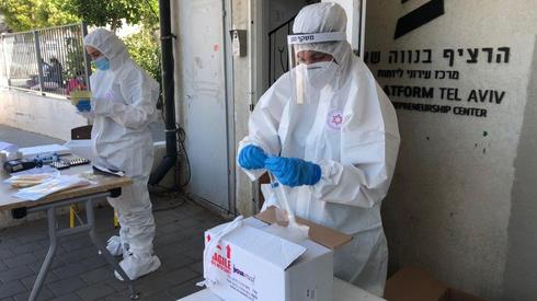 Coronavirus tests in southern Tel Aviv  ()