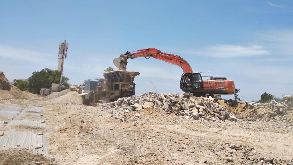 הקידוחים של החברה לשירותי איכות הסביבה שנועדו לזהות זיהום בקרקע (צילום: החברה לשירותי איכות הסביבה) הקידוחים של החברה לשירותי איכות הסביבה שנועדו לזהות זיהום בקרקע