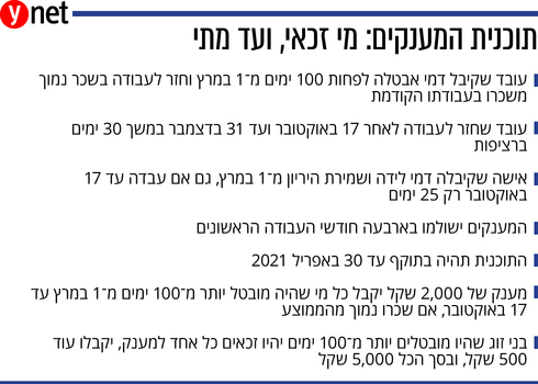 המענקים החדשים למובטלים שיחזרו לעבודה מי יהיה זכאי ועד מתי