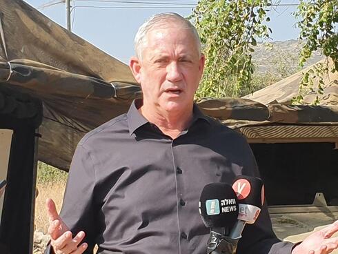 Minister of Defense and Prime Minister Alternate Title Benny Gantz (Photo: Shamir Elbaz) שר הביטחון בני גנץ יגיע בביקור בתרגיל