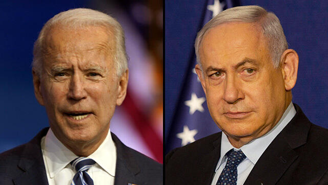 Israel will not publicly oppose a return to a nuclear agreement. Netanyahu and Biden (Photo: AP) Benjamin Netanyahu, Joe Biden