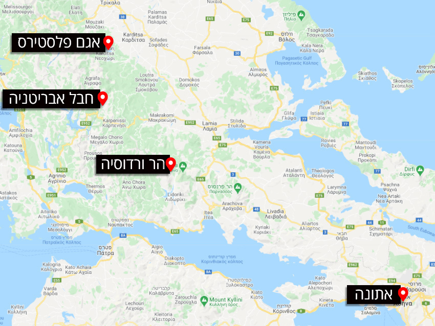  נקודות מרכזיות בטיול