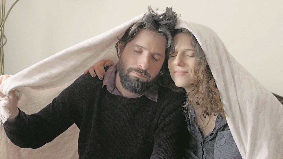 Noa Koller and Erez Driggs in 'Rehearsals'