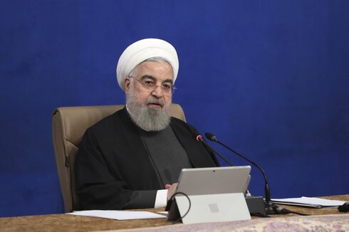 Iranian President Hassan Rouhani speaks at a cabinet meeting in Tehran (Photo: AP) President Hassan Rouhani will address a cabinet meeting in Tehran, Iran