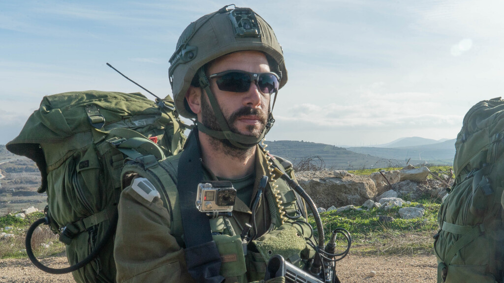Captain Daniel Air Conditioners Paratrooper Officer 202nd Battalion Across the Syrian Fence