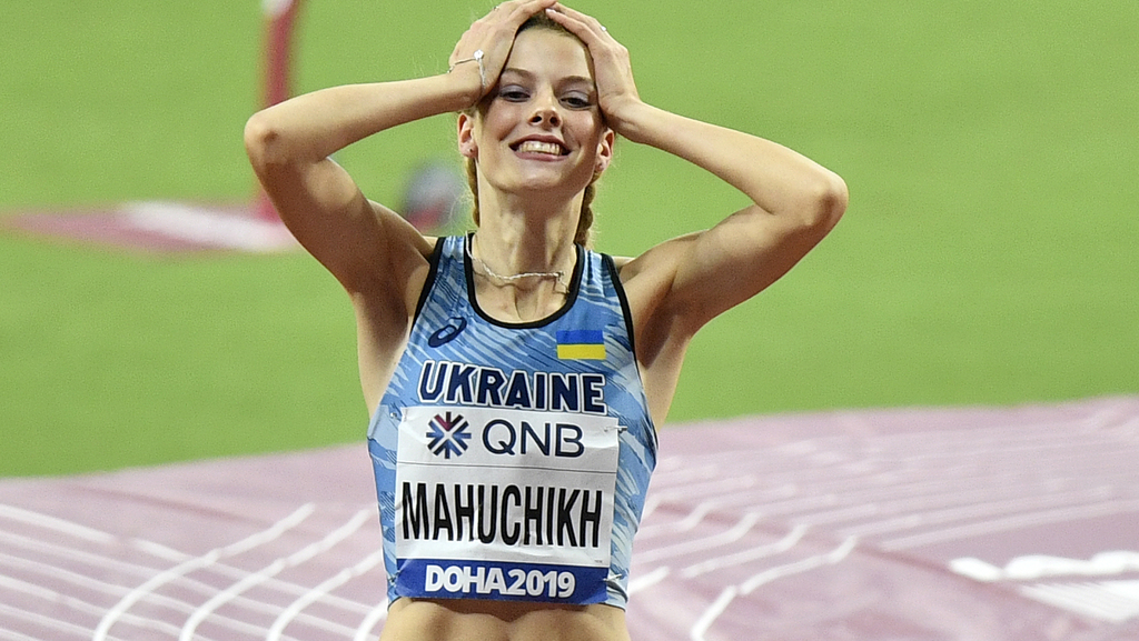 Jaroslava from Hochich celebrates
