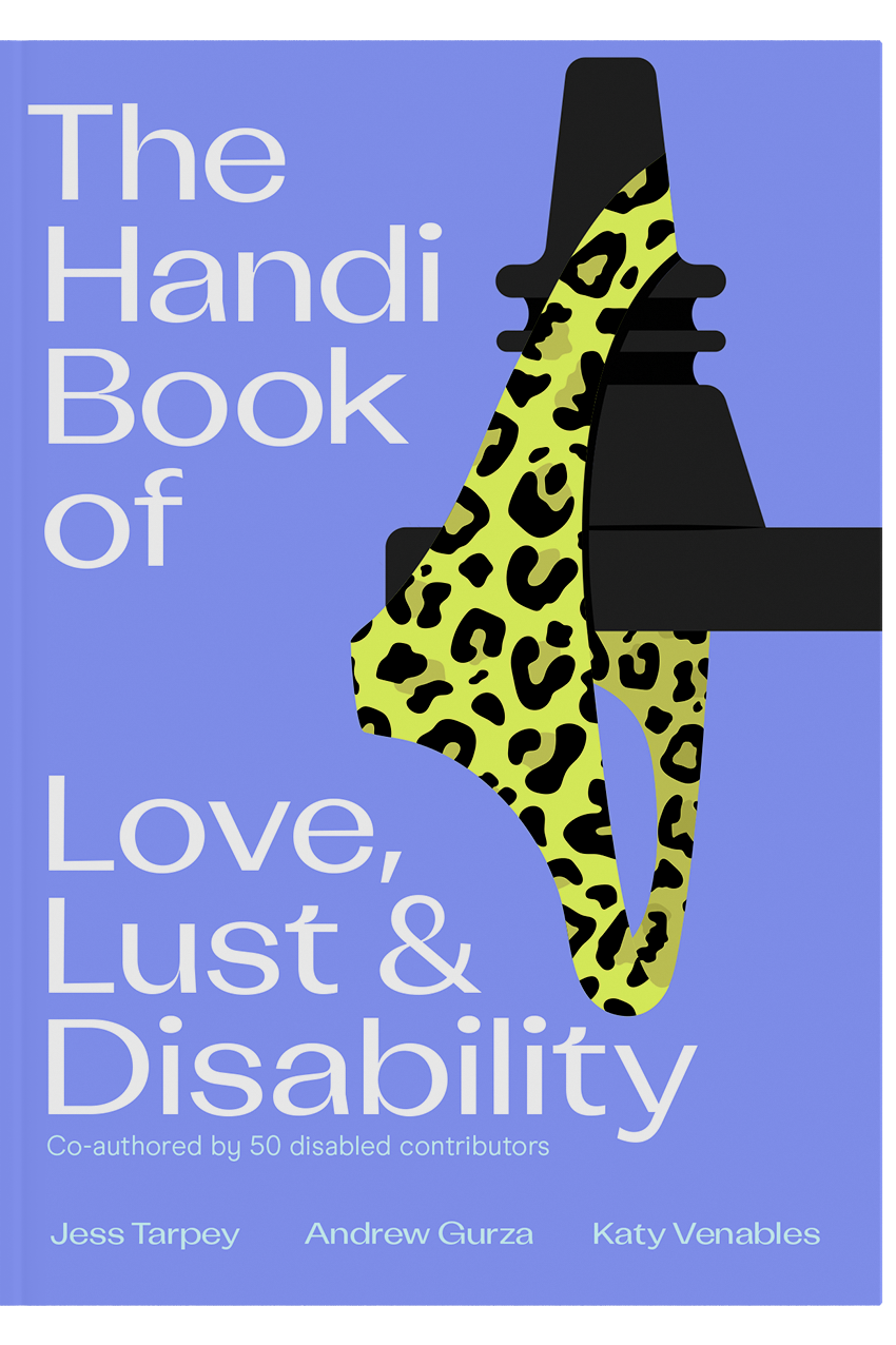 הספר של Handi. נולד מתוך ההבנה שאין מספיק דיון על התחושות שמעלה חוויה של מיניות עם מוגבלות (צילום: Sydney Stevenson) הספר של Handi