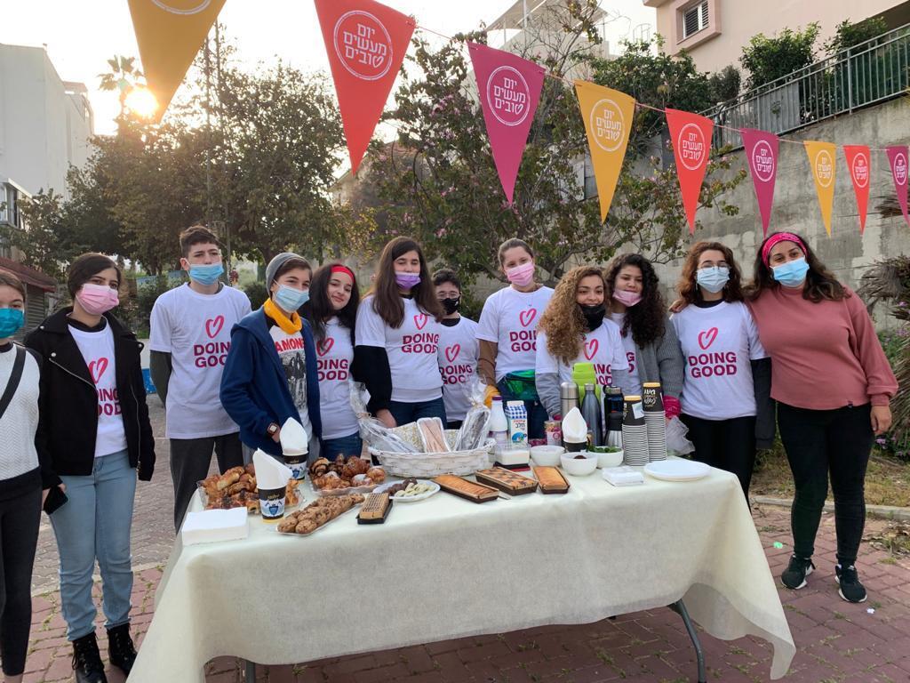 בית-ספר מקיף ה' באשקלון אומרים תודה לעובדי ניקיון