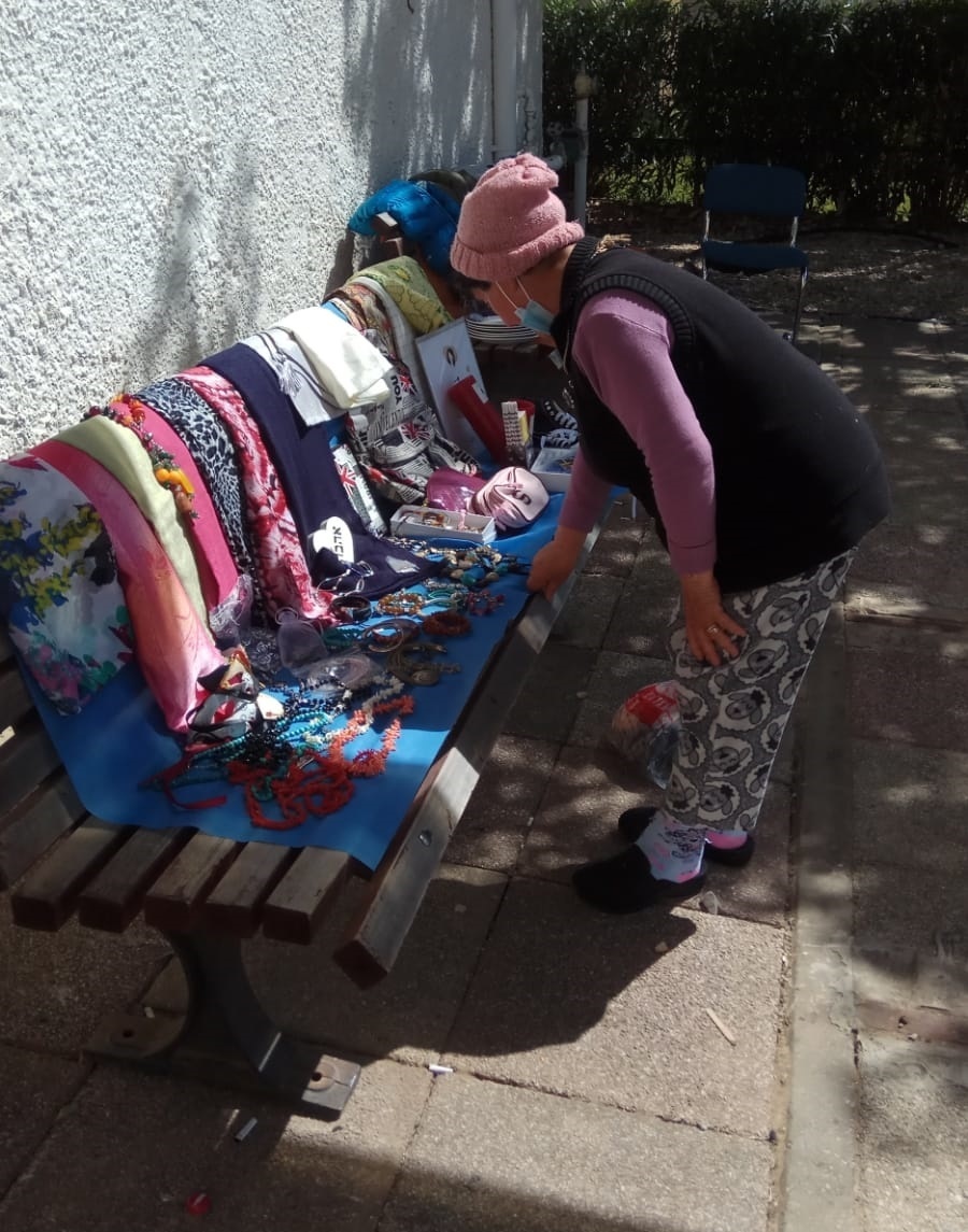 ספסל של נתינה - מרכז קהילתי תבור