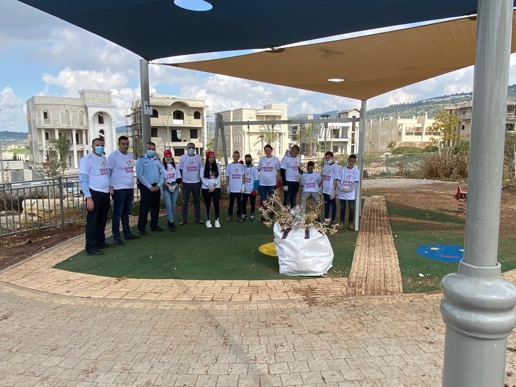 מתנ"ס שעב בצפון - יום שיא לניקיון שכונות במסגרת יום המעשים הטובים (צילום: באדיבות החברה למתנ"סים הארצית) מתנ"ס שעב בצפון - יום שיא לניקיון שכונות במסגרת יום המעשים הטובים