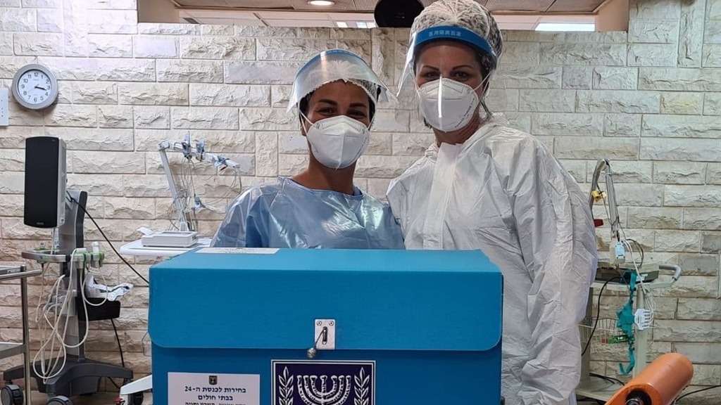 Preparing for election at Niado Hospital