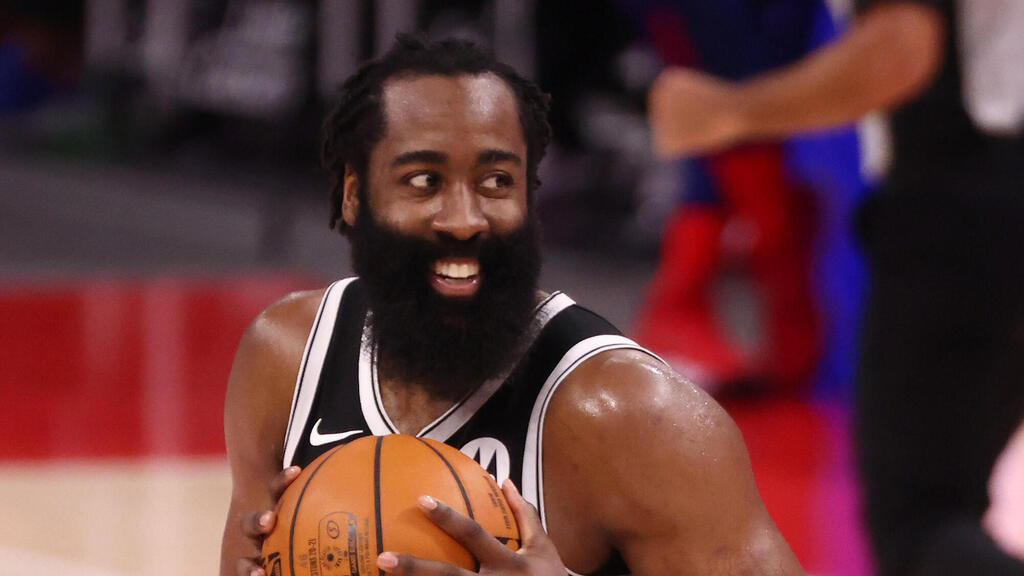 Harden smiles