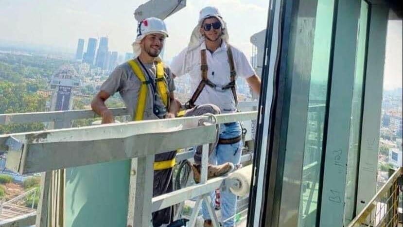 גאזי אב סביצאן ואחמד אלסיאד שנהרגו בתאונת העבודה