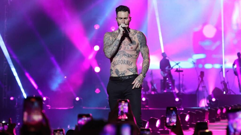 Moves like Adam Maroon 5 opens Israel's concert season with a bang
