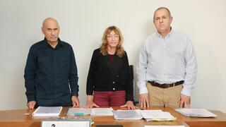 חברי ועדת הבדיקה: אבי נעים, שולמית וסרקרוג וגרשון הכהן