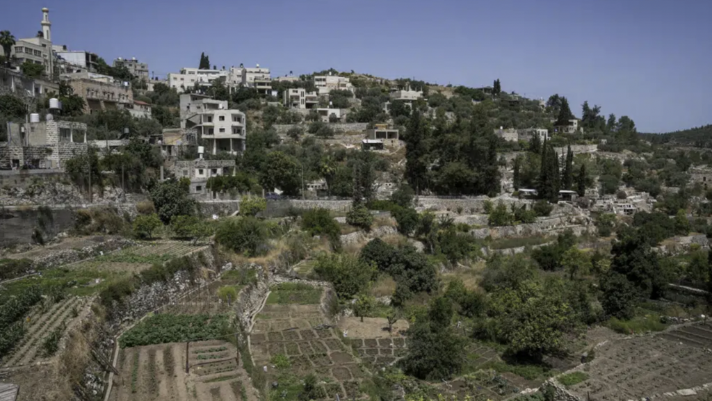 A view of the West Bank village of Battir, whose terraces are a UNESCO cultural landscape, Sunday, June 4, 2023 (Photo: AP / Mahmoud Illean) A view of the West Bank village of Battir, whose terraces are a UNESCO cultural landscape, Sunday, June 4, 2023
