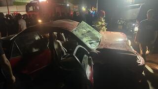 תיעוד: תאונה קשה בכניסה לכפר קאסם