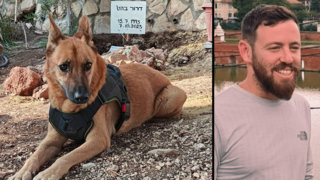 דרור בהט ז"ל וכלבו ריידר שלא עוזב את הקבר