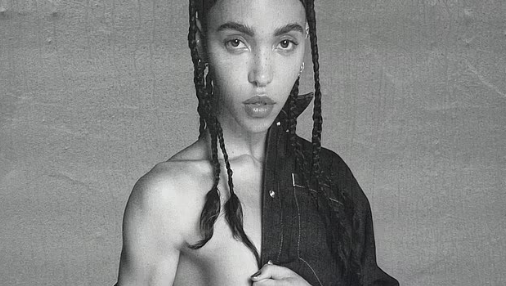 FKA Twigs בפרסומת לקלווין קליין