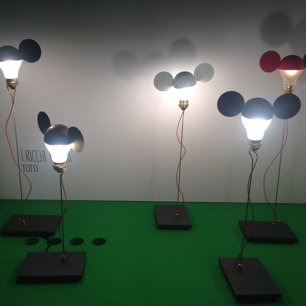 מנורות מיקי מאוס חדשות של מעצב התאורה הגרמני אינגו מאורר