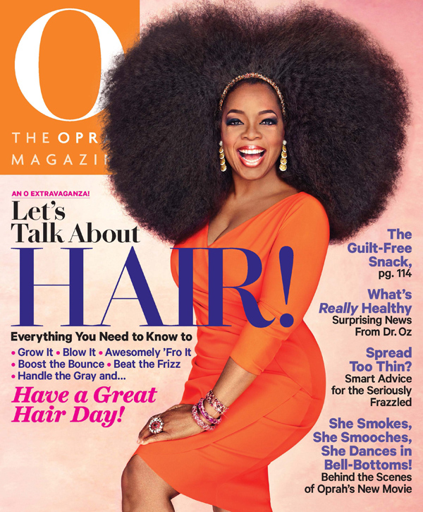 O, The Oprah Magazine, September, Hair!