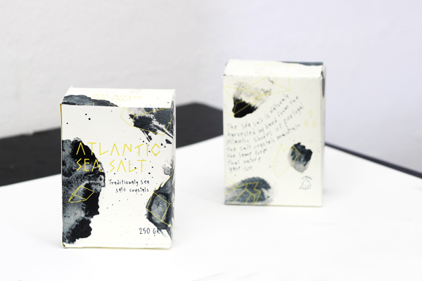 אריזה למלח ים, עיצוב: דנה קרייסברג / מתוך הסדנה של אלכסנדרה נייפסוי
