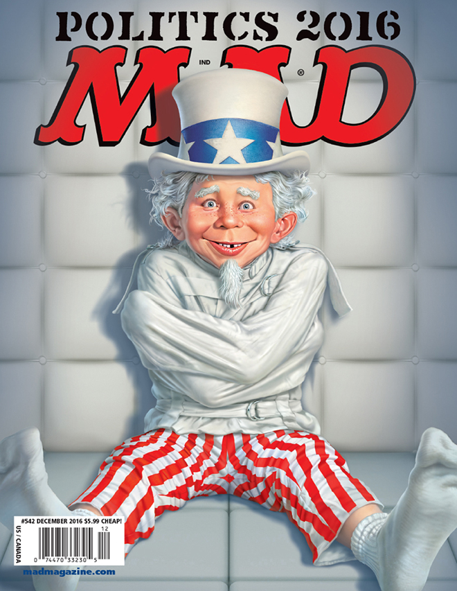 MAD Magazine 542 Cover