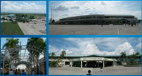 כך הוא נראה כיום: נמל התעופה של ג'נרל סנטוס. באדיבות משרד התחבורה הפיליפיני