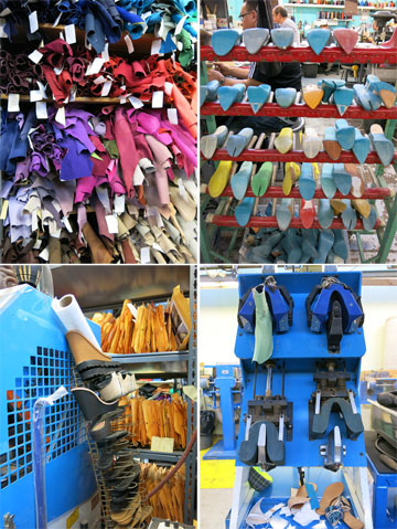 מפעל הנעליים של מאדן, המנפק מדי יום כשלושים דגמים חדשים (צילום: איתי יעקב)