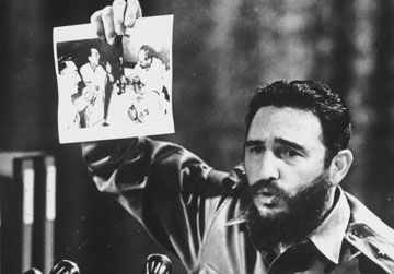 פידל קסטרו, 1968. הזקן הפך לסמלו (צילום: gettyimages)
