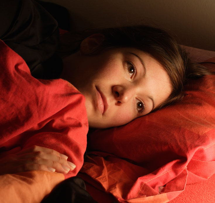 הפרעות חרדה הן הסיבה הנפוצה ביותר לבעיות שינה (צילום: thinkstock)