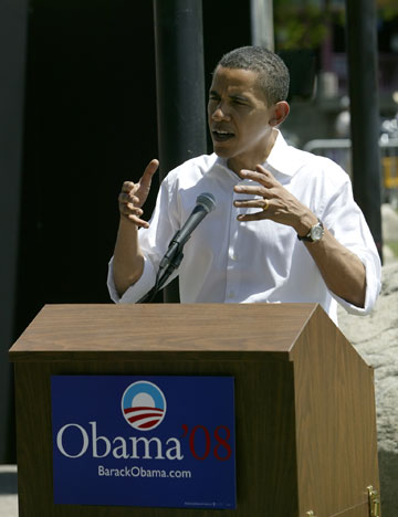 ברק אובמה, דוגמה ומופת לרהיטות ונימוס (צילום: Russell Shively/shutterstock)