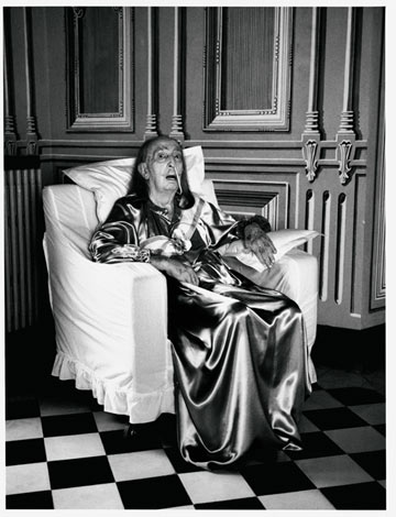 Salvador Dali, Vanity Fair, Figueras, Spain 1986 (צילום: מתוך התערוכה, באדיבות Grand Palais)