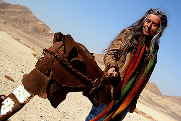 "מי שחי במדבר לא יכול לחזור לעיר". ויני ואן דר-אורד (צילום: טל זגרבה)