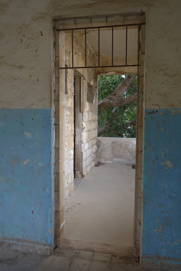 אחד משרידי העיירה הנוצרית-מוסלמית בגליל, מבט מבפנים (צילום: מיכאל יעקובסון )