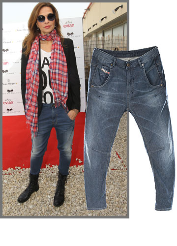 אורנה דץ חתיכית בג'ינס של דיזל (1,300 שקל) (צילום: רפי דלויה, טל טרי)