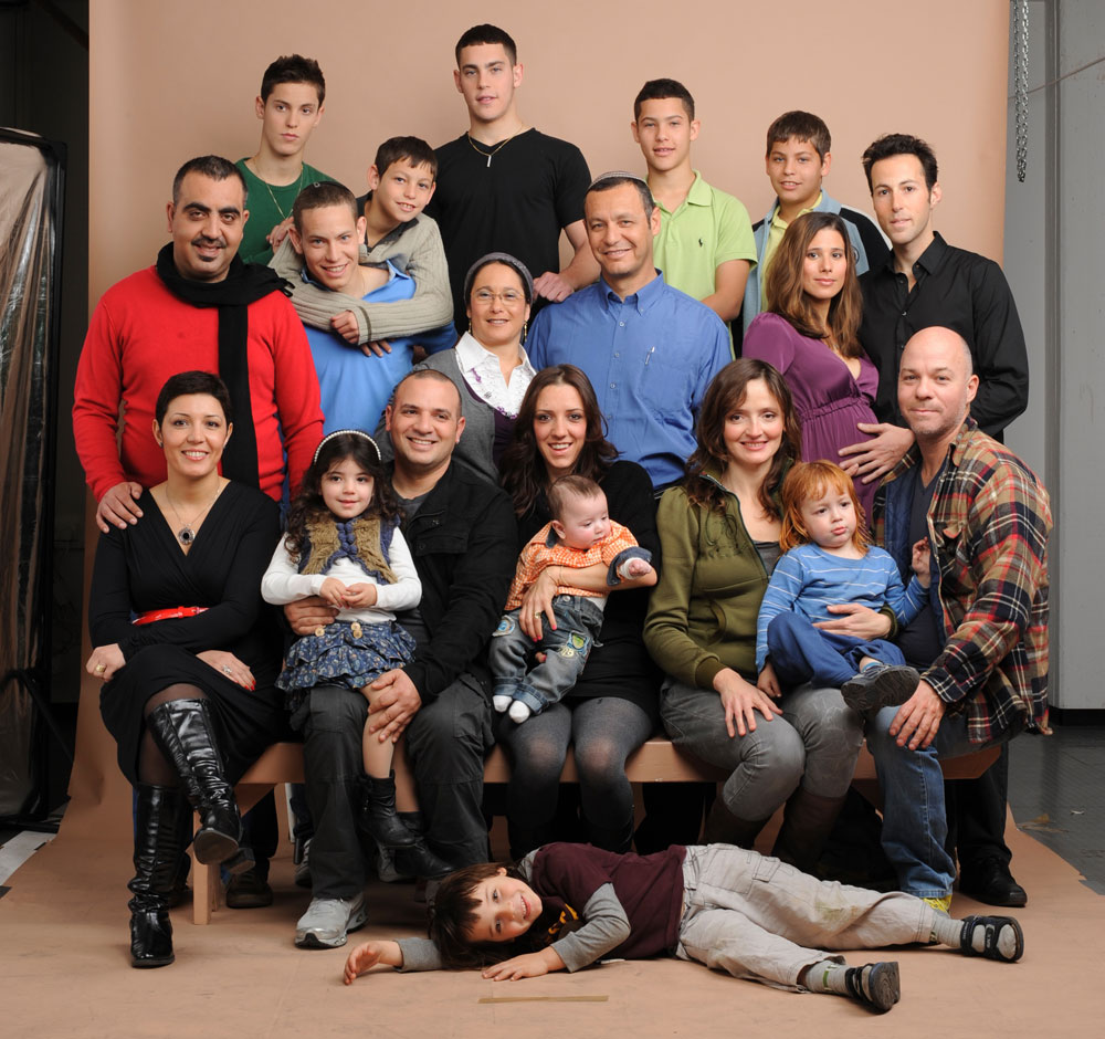 משפחות פרויקט "משפחה בצמיחה 1" (צילום: יונתן בלום)
