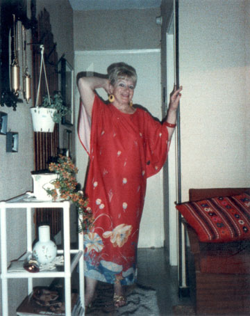 חנה וייס. נפטרה בשנת 2010 (צילום: יוסף וייס ז''ל)