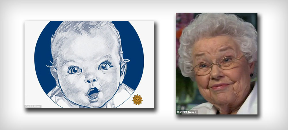 מימין: ה"תינוקת" של גרבר היום. משמאל: אי שם בשנת 1928 (מתוך: cbsnews.com)