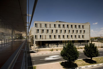 בניין ננו-טכנולוגיה באוניברסיטת בן גוריון, ב''ש (צילום: עמית האס)
