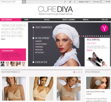 מוצרי אופנה וטיפוח המיועדים לנשים חולות סרטן. Cure Diva (צילום: ינאי יחיאל)