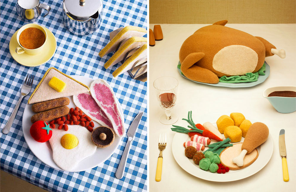 תסתכלו טוב - זה סרוג! ארוחות הבוקר האנגליות (ודלות הקלוריות) של היוצרת ג'סיקה דאנס וצלם האוכל דייויד סקייס