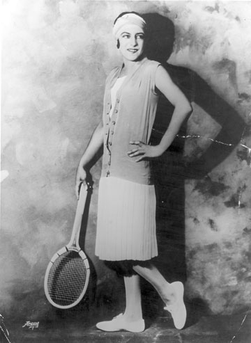 ספורט אלגנט. סוזן לנגלן, 1925 (צילום: gettyimages)